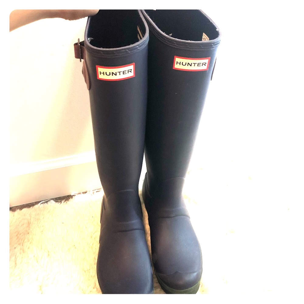 Hunter Boots- Navy